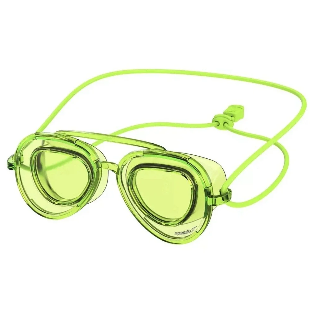 Speedo Sunny Vibes Kids Swim Goggles Green Ages 3-6 Anti-Fog UV Protection NEW